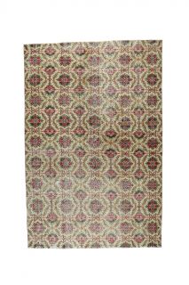 Vintage Anatolian Retro Rug - Thumbnail