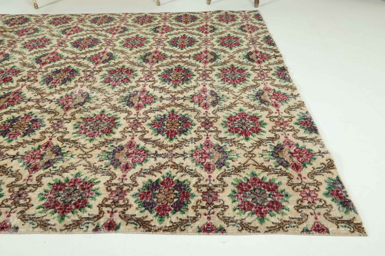 Vintage Anatolian Retro Rug