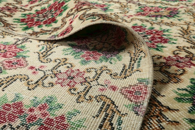 Vintage Anatolian Retro Rug