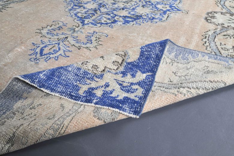 Medallion Oushak Vintage Area Rug