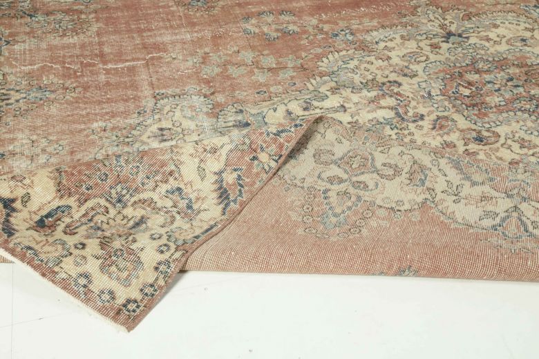 Vintage Pink Large Area Rug