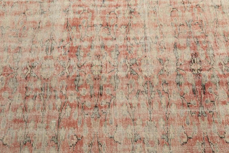 Vintage Floral Anatolian Area Rug