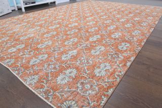 7x11 Handmade Vintage Anatolian Area Rug - Thumbnail