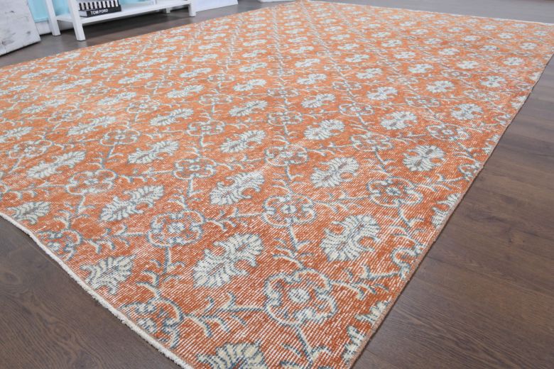 7x11 Handmade Vintage Anatolian Area Rug