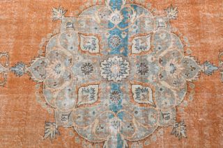 Vintage Medallion Anatolian Area Rug - Thumbnail