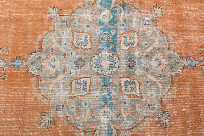Vintage Medallion Anatolian Area Rug