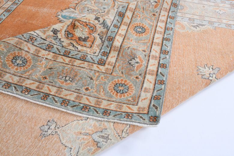 Vintage Medallion Anatolian Area Rug
