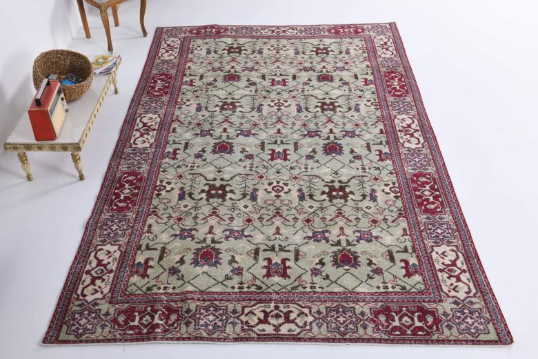 Vintage Large Area Rug