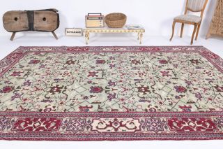 Vintage Large Area Rug - Thumbnail