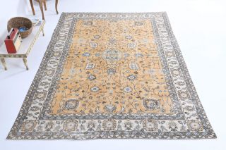 Vintage Oushak Area Rug - Thumbnail