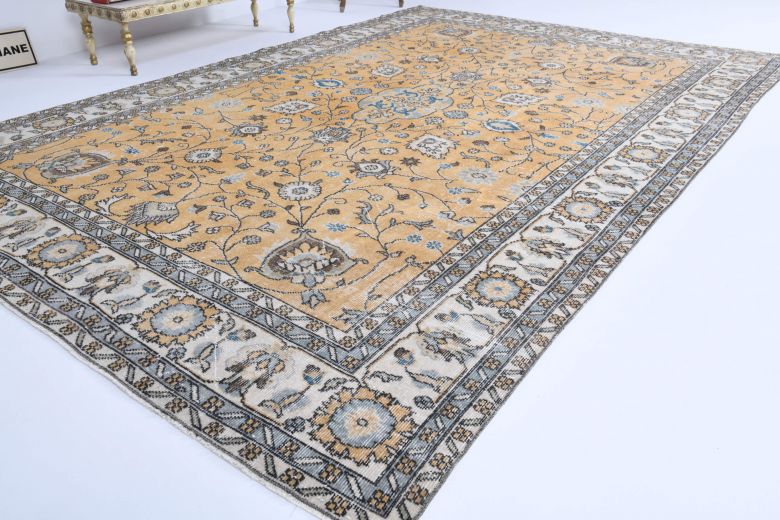 Vintage Oushak Area Rug