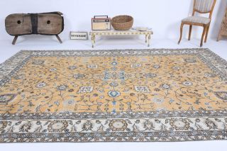 Vintage Oushak Area Rug - Thumbnail