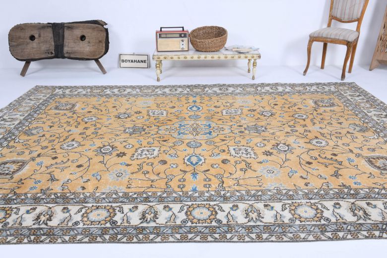 Vintage Oushak Area Rug