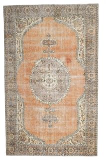 Medallion Anatolian Vintage Area Rug - Thumbnail