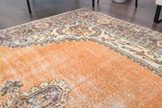 Medallion Anatolian Vintage Area Rug - Thumbnail