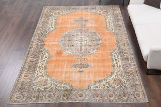 Medallion Anatolian Vintage Area Rug - Thumbnail