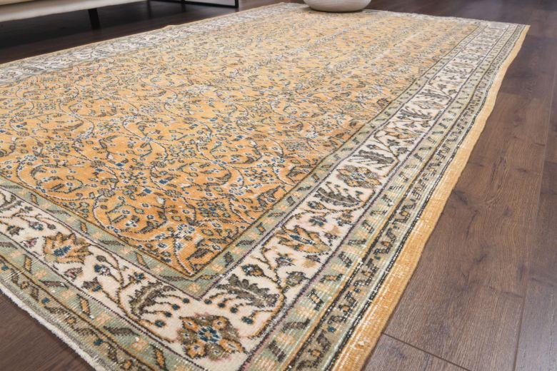 Vintage Large Area Rug