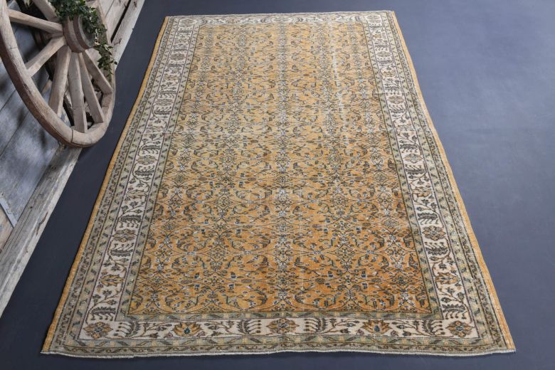 Vintage Large Area Rug