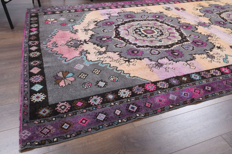 Anatolian Vintage Ethnic Area Rug