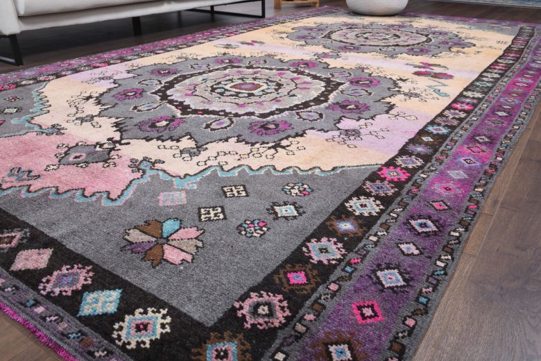 Anatolian Vintage Ethnic Area Rug
