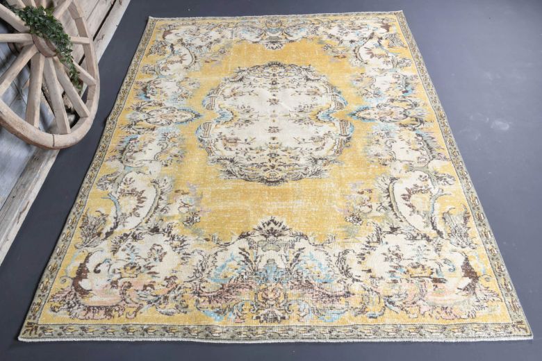 7x9 Anatolian Handmade Vintage Area Rug
