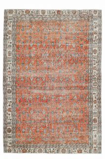 7x9 Handmade Vintage Area Rug - Thumbnail