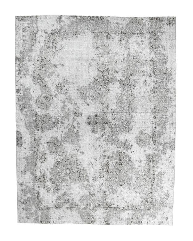 Vintage Anatolian Distressed Gray Area Rug
