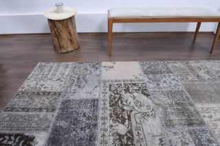 Vintage Patchwork Area Rug - Thumbnail