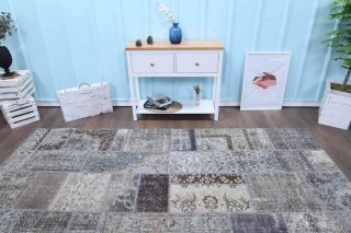 Vintage Patchwork Area Rug - Thumbnail