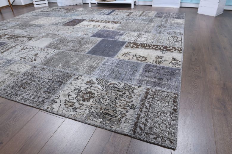 Vintage Patchwork Area Rug