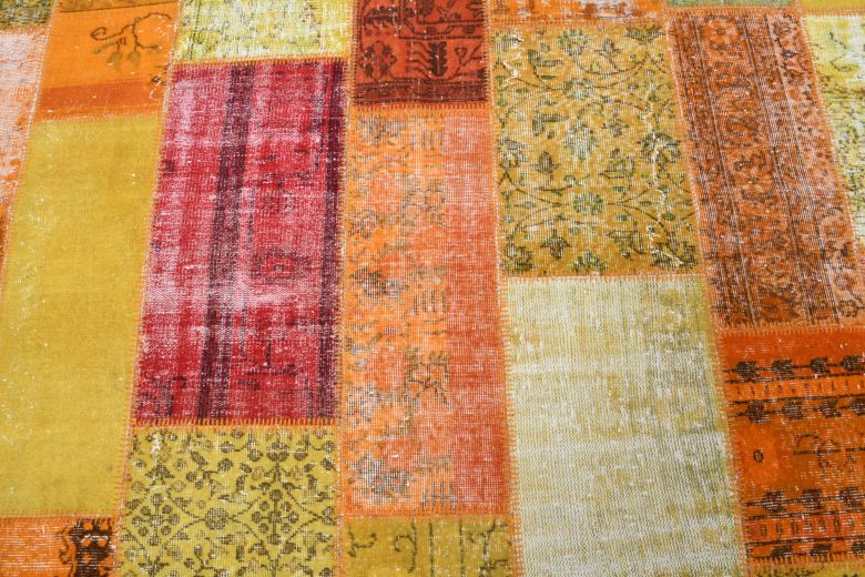 Vintage Patchwork Large Area Rug