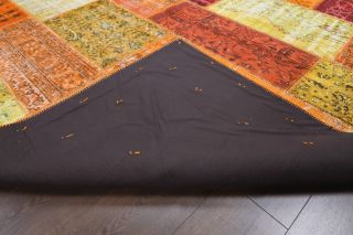 Vintage Patchwork Large Area Rug - Thumbnail