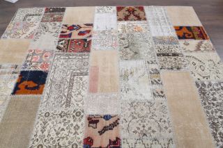 Vintage Patchwork Large Area Rug - Thumbnail