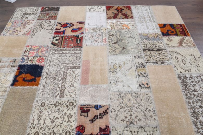 Vintage Patchwork Large Area Rug