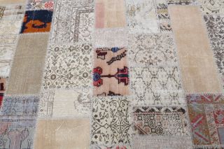 Vintage Patchwork Large Area Rug - Thumbnail