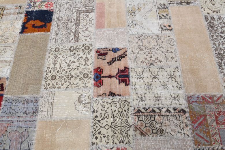 Vintage Patchwork Large Area Rug