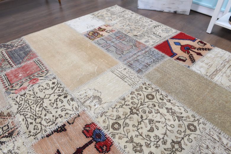 Vintage Patchwork Large Area Rug