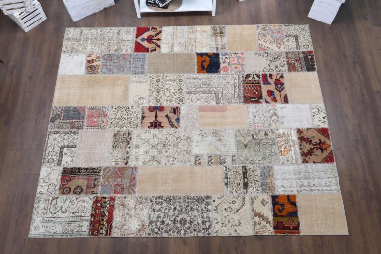 Vintage Patchwork Large Area Rug