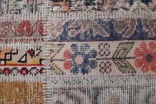 Vintage Patchwork Large Area Rug - Thumbnail