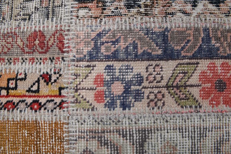 Vintage Patchwork Large Area Rug