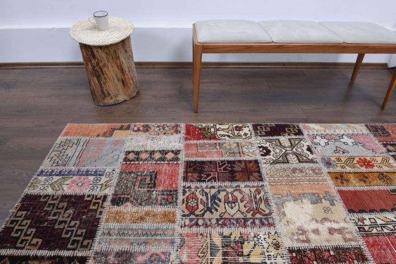 Vintage Patchwork Large Area Rug