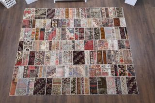 Vintage Patchwork Large Area Rug - Thumbnail