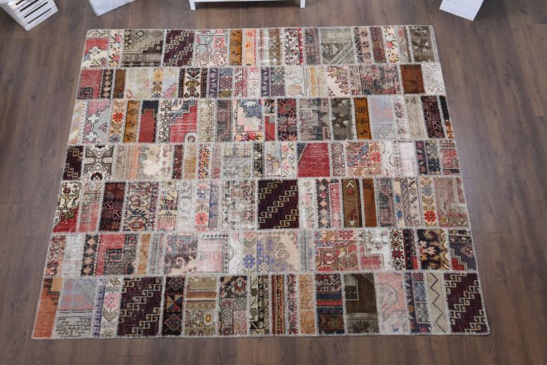 Vintage Patchwork Large Area Rug