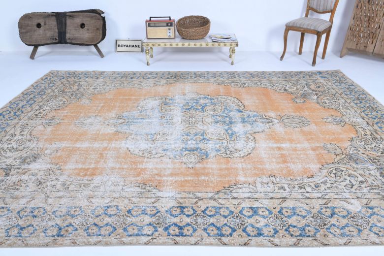 Vintage Large Area Rug