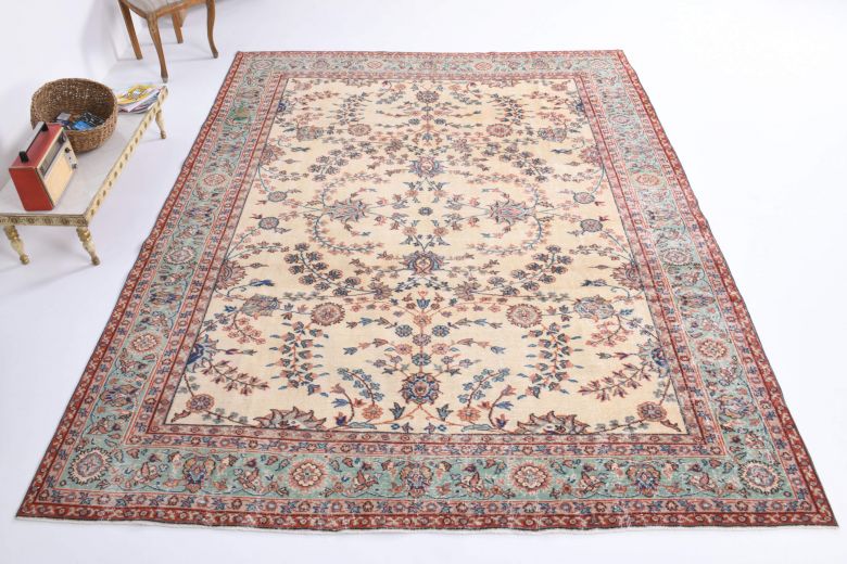 Vintage Large Area Rug