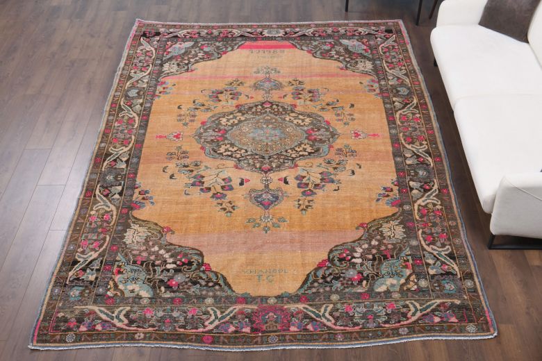 Vintage Large Area Rug