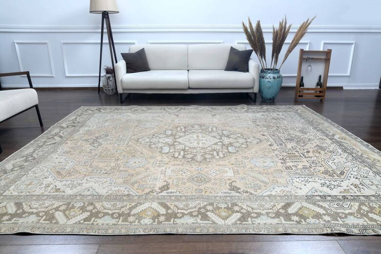 8x11 Vintage Anatolian Vintage Handmade Rug