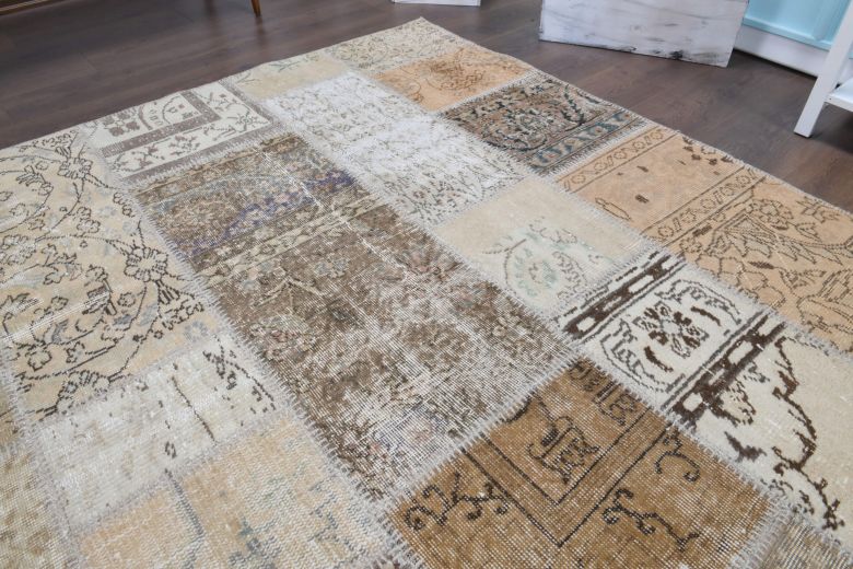 Vintage Patchwork Area Rug