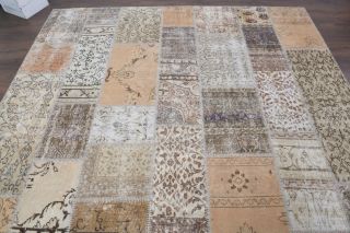 Vintage Patchwork Area Rug - Thumbnail