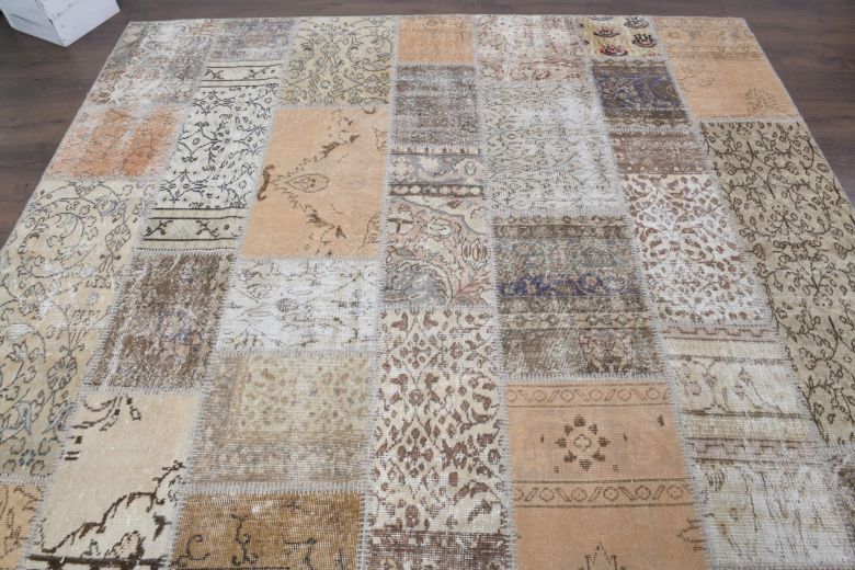 Vintage Patchwork Area Rug